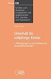 Unterhalt für volljährige Kinder: Überlegungen zu einer Reform des Verwandtenunterhalts...