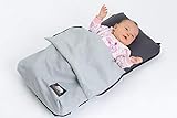 Deryan Air-Traveller Baby Sitz-und Bettlösung für Flugzeug einfach lösbare Riemen Überzug...