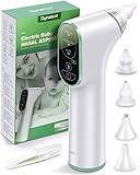 Nasensauger Baby Elektrisch, DynaBliss Nasensaug Baby Staubsaug USB Aufladen Medizinisches Silikon...