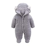 Babykleidung Neugeborene Winter,Covermason Neugeborenes Baby Mädchen Junge Overall Mit Kapuzen...