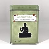 Am Arsch vorbei – Der Gelassenheitstee: 100g Kräutertee Wellness in der Dose