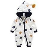 Bebone Baby Kleidung Jungen Mädchen Strampler Neugeborenen Overall (Blau 2, 0-3Monate/52cm)