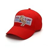 Nofonda Unisex Forrest Gump Cap, Baseballmütze mit Besticktem Bubba Gump Shrimp Co. Logo, Snapback...
