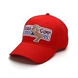 Nofonda Unisex Forrest Gump Cap, Baseballmütze mit Besticktem Bubba Gump Shrimp Co. Logo, Snapback...