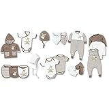 Baby Butt Erstausstattung 17-TLG. braun