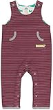 loud + proud Baby-Unisex Ringel Aus Bio Baumwolle, GOTS Zertifiziert Strampler, Rosa (Berry Ber), 80...