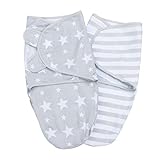 Pucksack Baby - S/M oder L - Puck-Tuch Puck-Decke Swaddle Puckschlafsack - 2er Set