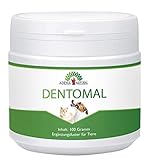 ADEMA NATURAL DENTOMAL - Dental, Zähne, Zahnpflege, Zahnsteinentferner, Mundgeruch bei Tiere, 100g...
