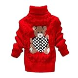 LEXUPE Baby Schneeanzug Jungen Strampler Mädchen Overall Winter Babykleidung(Rot,110)
