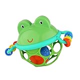 Oball Greifball mit Glockenball, Greifring und Schiebekugeln im flexiblen, leicht greifbaren Design