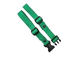 GURTIES® Brustgurt für Schulranzen Schulrucksack Rucksack universal 27 Farben (grün)