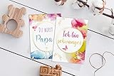 JoliCoon® 26 zauberhafte Meilensteinkarten für die Schwangerschaft - Geschenk für werdende Mama -...
