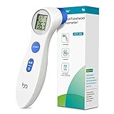 Fieberthermometer Stirnthermometer infrarot kontaktlos, akkurates digitales Sofortthermometer für...