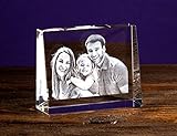 Isonio Glasfoto - Ihr eigenes Foto in Viamant Glas gelasert - Foto im Kristallglas als Fotogeschenk...