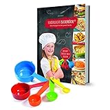 Kinderleichte Becherküche Band 3- 5 Messbecher und ein Rezeptbuch mit 15 Rezepten,  Herzhafte Ofen...