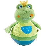 Haba 5859 - Stehauffigur Frosch Baby- und Kleinkindspielzeug, ab 6 Monaten, Motorikspielzeug aus...
