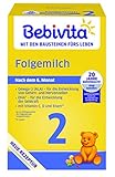 Bebivita 1117-01 Milchnahrung 2 Folgemilch, 4er Pack (4 x 500 g)