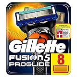 Gillette Fusion ProGlide Rasierklingen, 8 Stück, Briefkastenfähige Verpackung