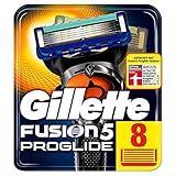 Gillette Fusion ProGlide Rasierklingen, 8 Stück, Briefkastenfähige Verpackung