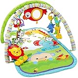 Fisher-Price CHP85 - Rainforest-Freunde 3-in-1 Spieldecke, tragbare Baby Krabbeldecke inkl....