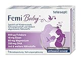 tetesept Femi Baby - Nährstoffe für Kinderwunsch, Schwangerschaft & Stillzeit - 16 Vitamine &...