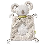 Fehn 064056 Schmusetuch Koala – Schnuffeltuch mit Koala-Köpfchen – Zum Kuscheln für Babys und...