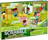 Mattel Spiele FTG51 Scrabble Practice und Play - Spielend Englisch lernen