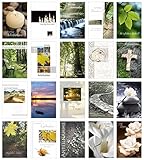 Edition Seidel Set 20 einfühlsame Trauerkarten/Beileidskarten mit Umschlag. Trauerkarte...