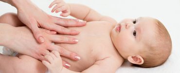 Baby hat Bauchschmerzen