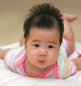 Entwicklungsschub beim Baby