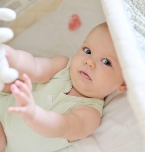 Das Baby schläft nicht