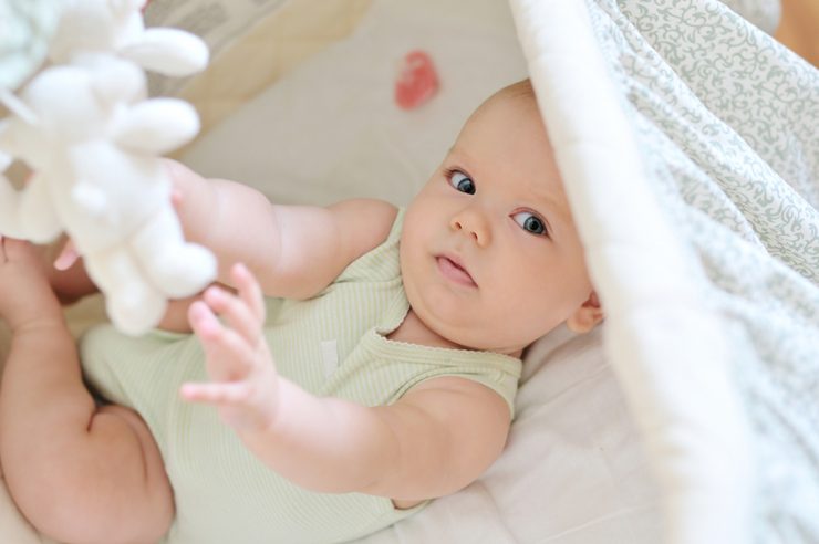 Das Baby schläft nicht