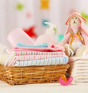 Ausstattung für das Baby