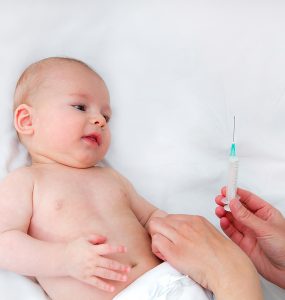 Impfung beim Baby