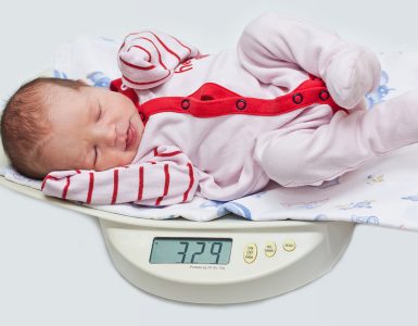 Das Gewicht beim Baby