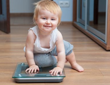 Gewichtszunahme beim Baby