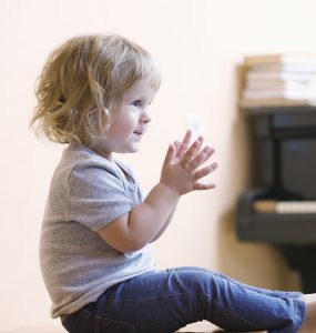 Baby und Musik