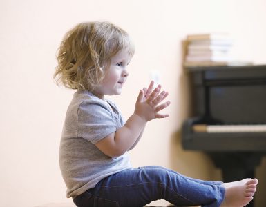 Baby und Musik