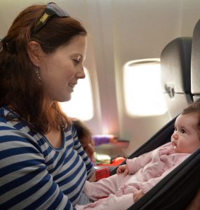 Fliegen mit Baby