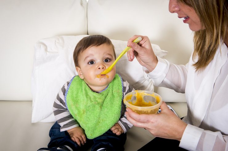 Babybrei erwärmen