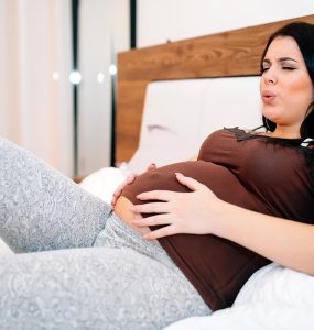 Bauchschmerzen und schwanger