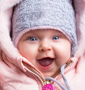 Babykleidung für den Winter