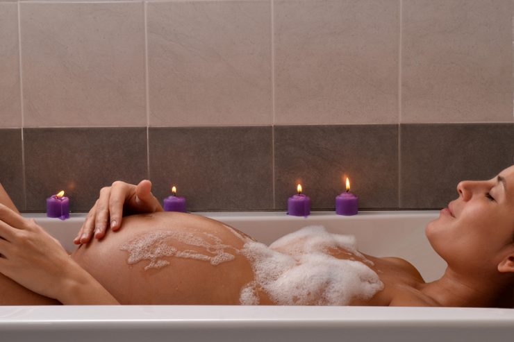 Baden in der Schwangerschaft