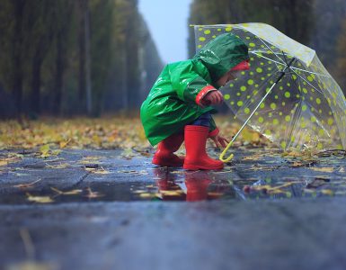 Regenbekleidung fürs Baby