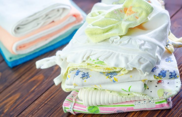 Grundausstattung für das Baby