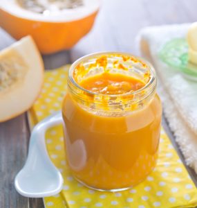 Babybrei mit Kürbis