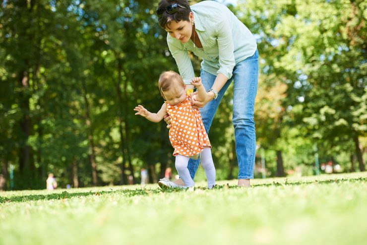 Entwicklung beim Baby