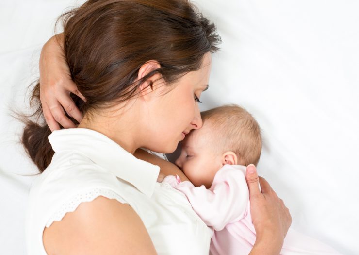 Mutter und Baby